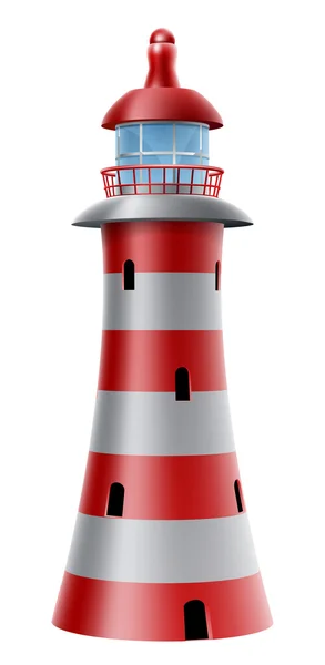 Lighthouse illustration — Stock Vector
