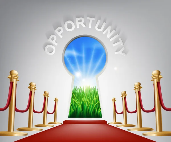 Opportunity conceptual illustration — Stock Vector