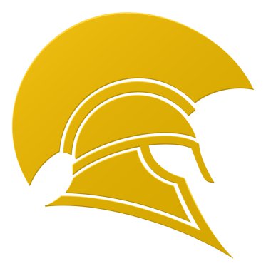 Spartan ya da Trojan kask simgesi