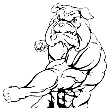 Zor bulldog karakteri Delme