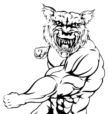 Maskot Delme kurt spor