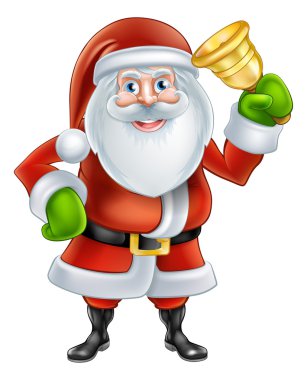 Çizgi film Noel Baba çan