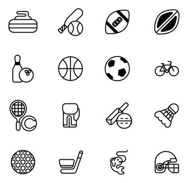 Spor Icons set