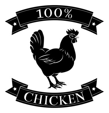 100 percent chicken food label