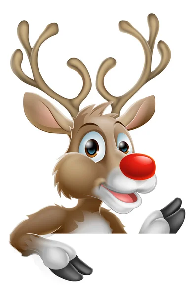 Christmas Reindeer — Stock Vector