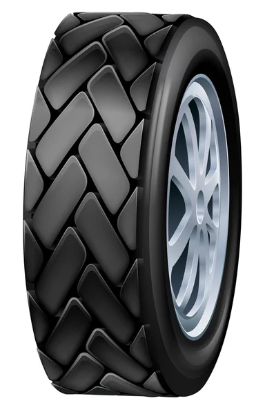 Illustration des pneus — Image vectorielle