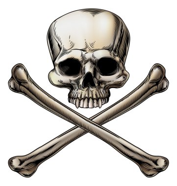 Jolly roger illüstrasyon