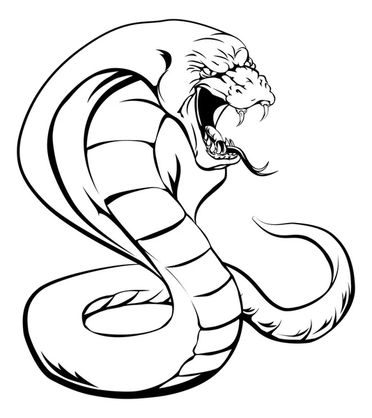 Had kobra — Stockový vektor