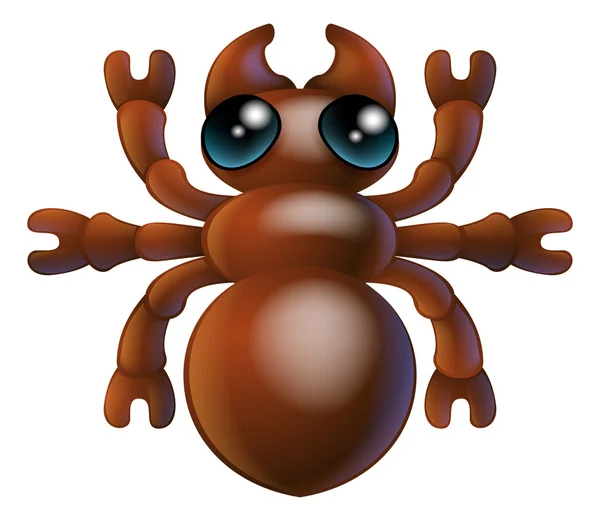 Insecto de dibujos animados hormiga insecto — Vector de stock