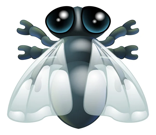 Dibujos animados mosca doméstica Imágenes Vectoriales, Gráfico ...