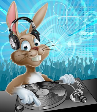 Paskalya tavşanı parti Dj