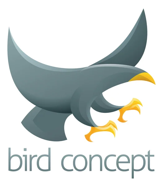 Conception de concept oiseau — Image vectorielle