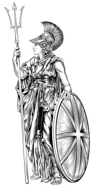 Britannia illüstrasyon illüstrasyon