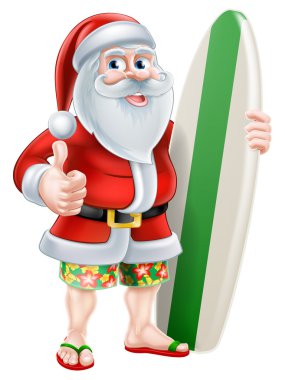 Çizgi film yaz Santa