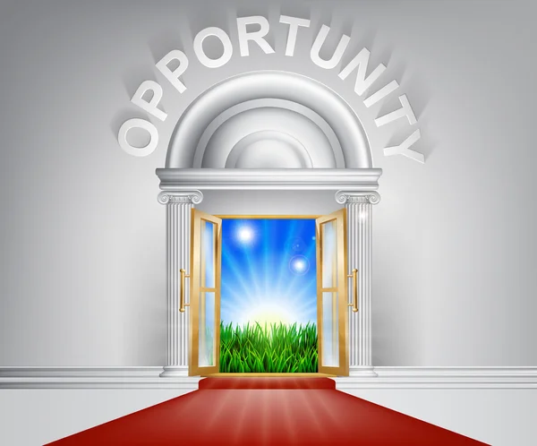 Opportunity Door Concept — Stock Vector