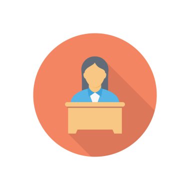 vektör düz renk simgesi