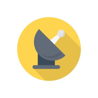 çanak vektör düz renk simgesi