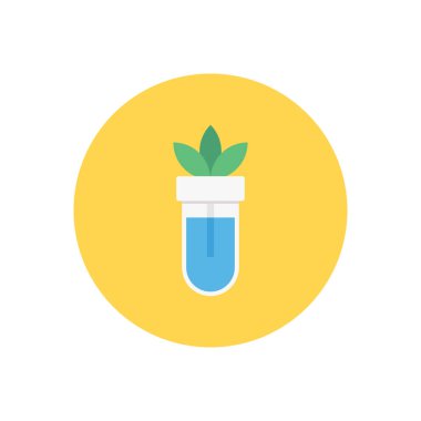 lab vektör düz renk simgesi