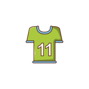 spor vektörü düz renk simgesi