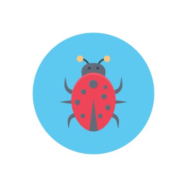 hata vektörü düz renk simgesi