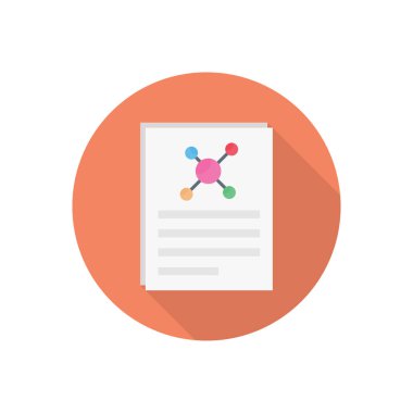 ağ vektörü düz renk simgesi