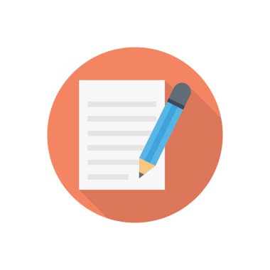 vektör düz renk simgesini düzenle