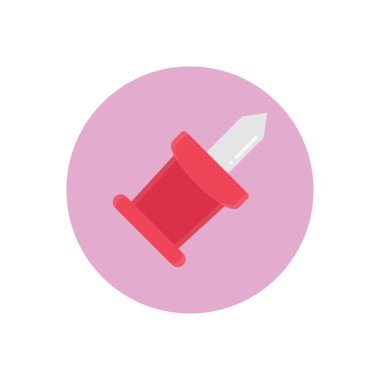 sabit vektör düz renk simgesi