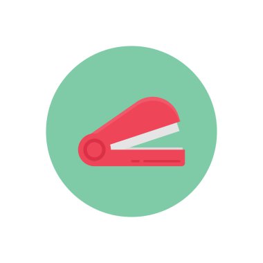 Zımba vektörü düz renk simgesi