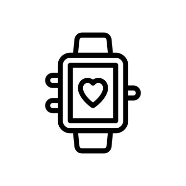 Bilek vektörü ince çizgi simgesi