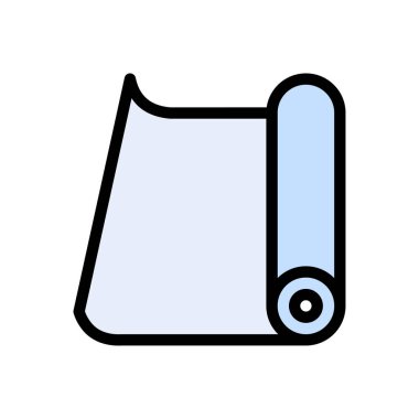 mat vektör düz renk simgesi