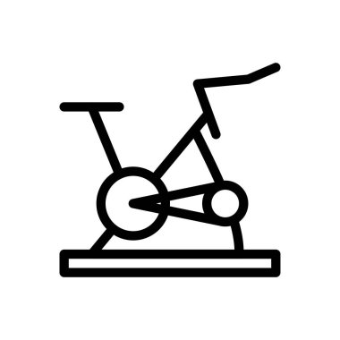 cycling  vector thin line icon