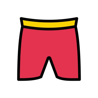 nicker vektör düz renk simgesi