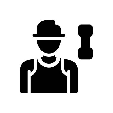 Eğitmen vektör düz simge