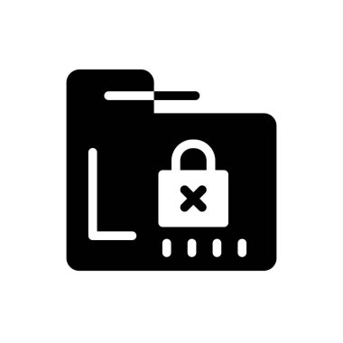 dizin vektörü glyph düz simgesi