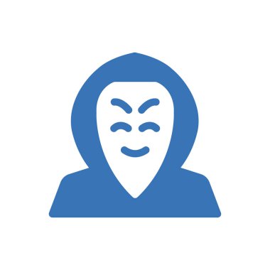 Suçlu vektör renk simgesi