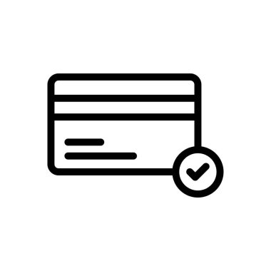 bankacılık vektörü ince çizgi simgesi