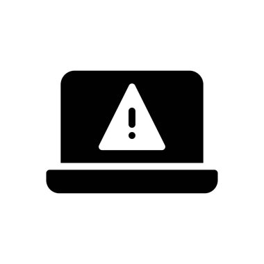 tehlike vektör düz simgesi