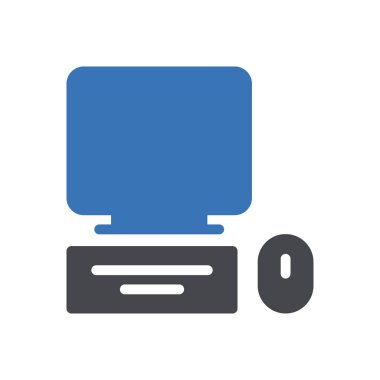 bilgisayar vektörü renk simgesi