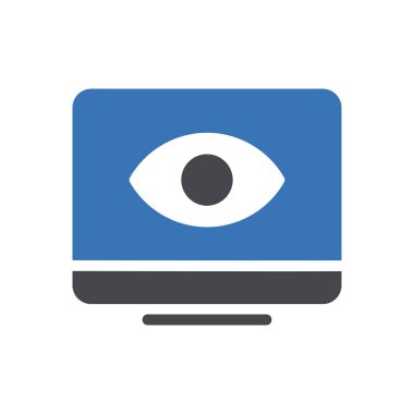 hacker vektör renk simgesi