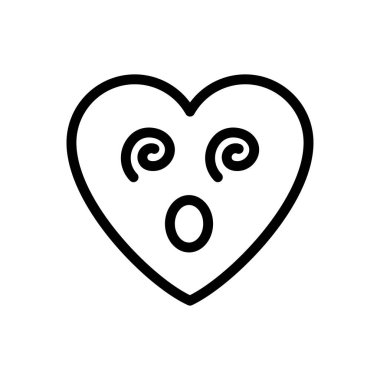 kayan vektör ince çizgi simgesi