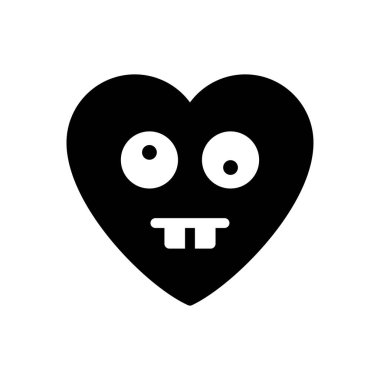 zany vektör düz simge