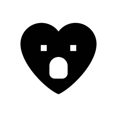 Gülümseyen vektör düz simge