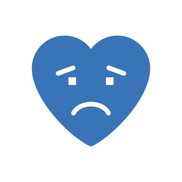 Εικονίδιο Χρώματος Emoji Vector Glyph — Διανυσματικό Αρχείο
