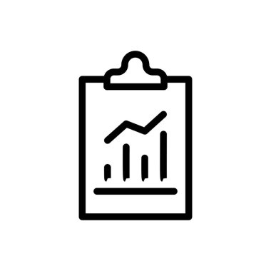 para vektörü ince çizgi simgesi