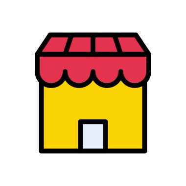 vektör düz renk simgesi oluşturma