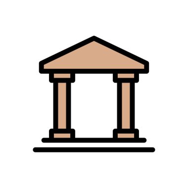 Yatırım vektörü düz renk simgesi