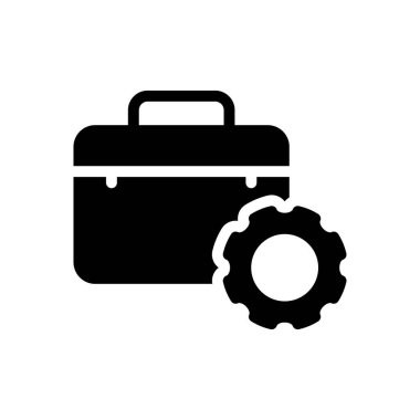 Portföy vektör düz simge