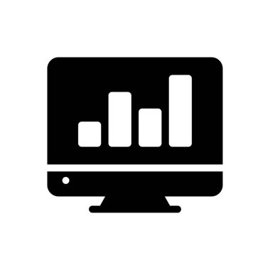 rapor vektör düz simgesi