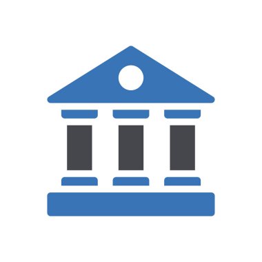 bankacılık vektörü renk simgesi