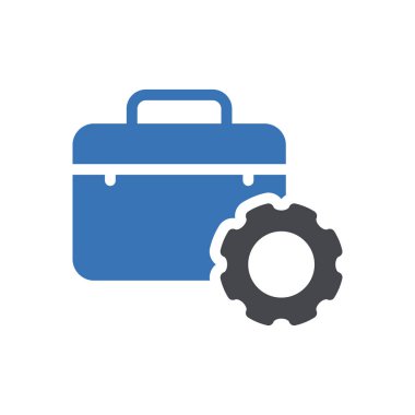 Portföy vektör renk simgesi